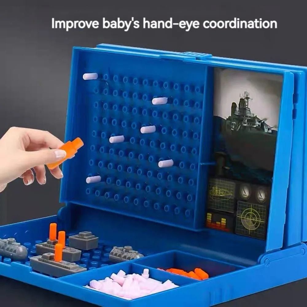 Battleship Board Game Sea Battle Family Strategy Game For Kids 3