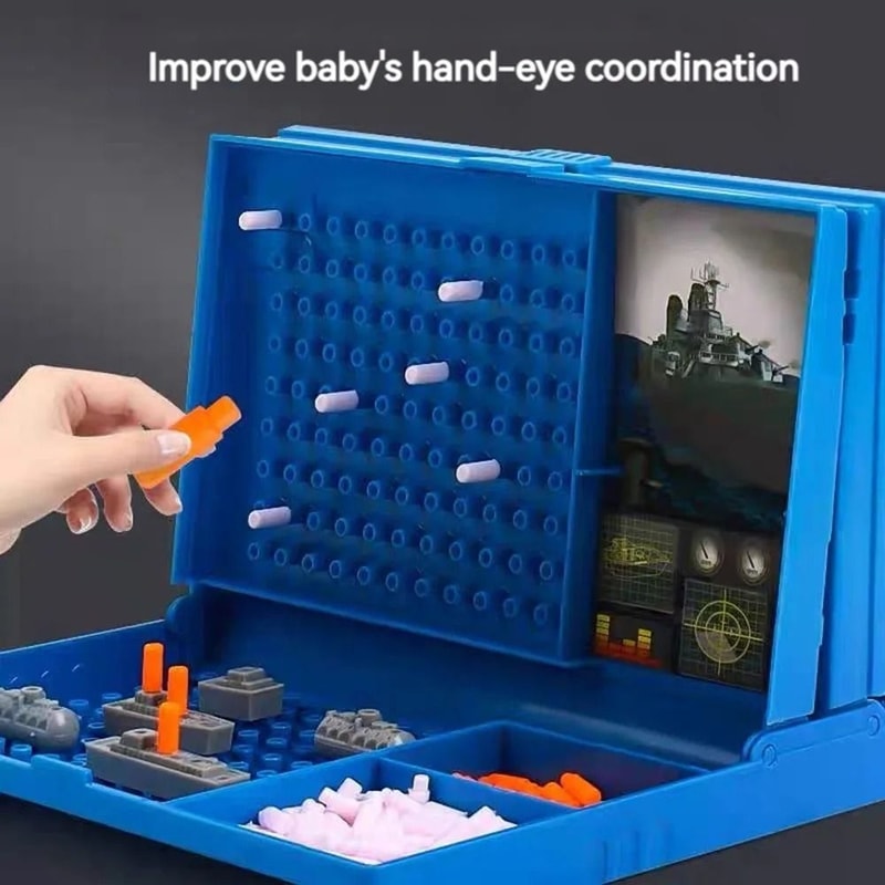 Battleship Board Game Sea Battle Family Strategy Game For Kids 3