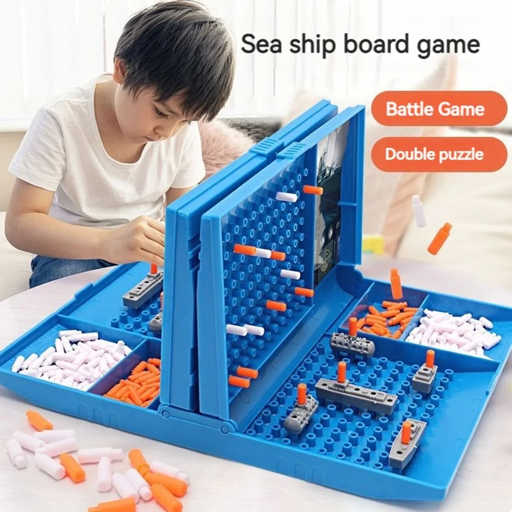 Battleship Board Game Sea Battle Family Strategy Game For Kids 6