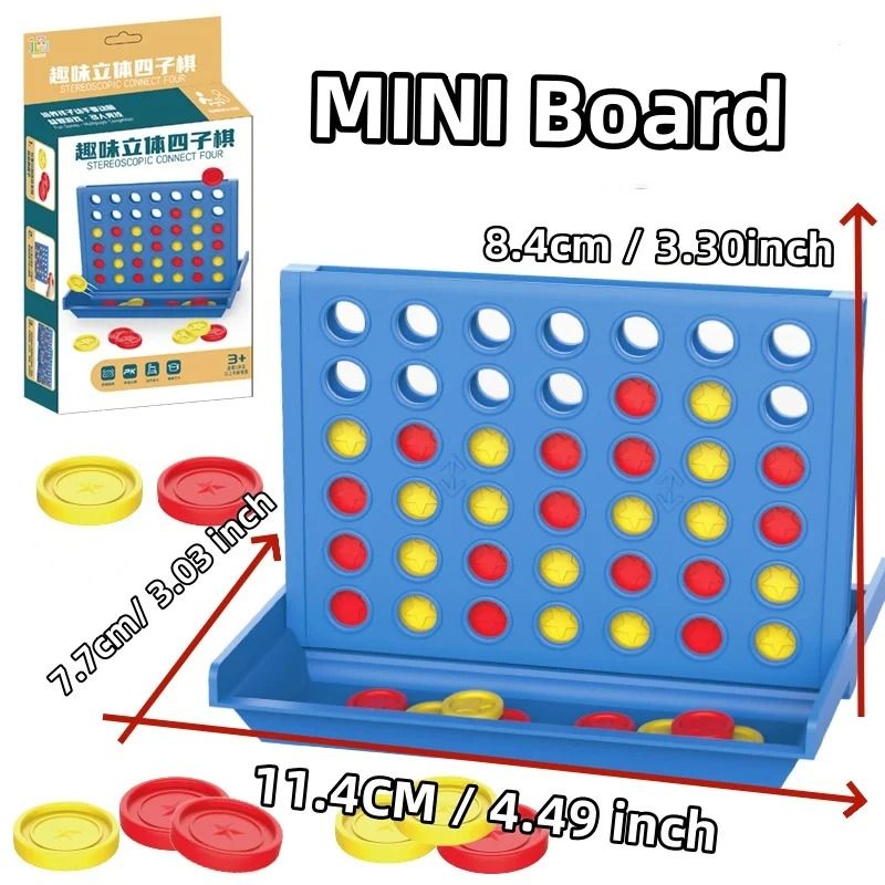 Four In A Row Game Classic Connect Board Game For Kids And Family 1