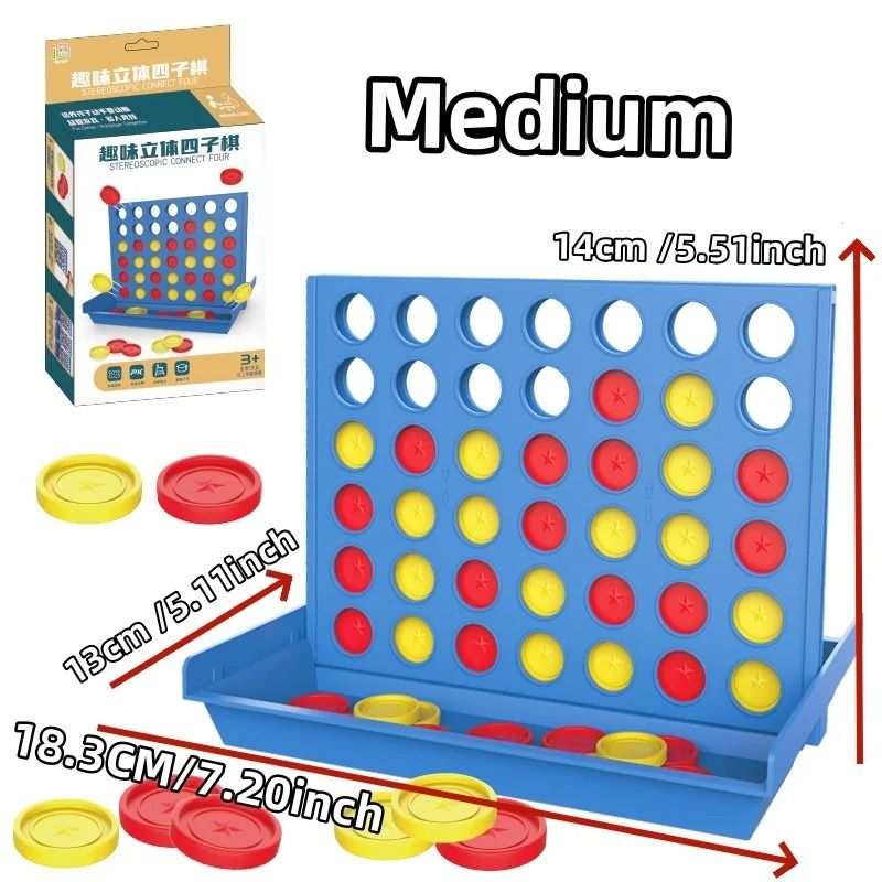 Four In A Row Game Classic Connect Board Game For Kids And Family 3
