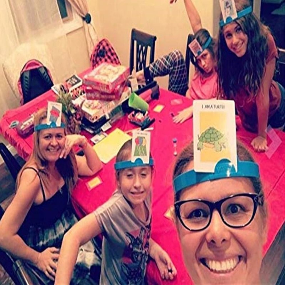 Guess Who I Am Card Game Educational Family Party Game For Kids 4