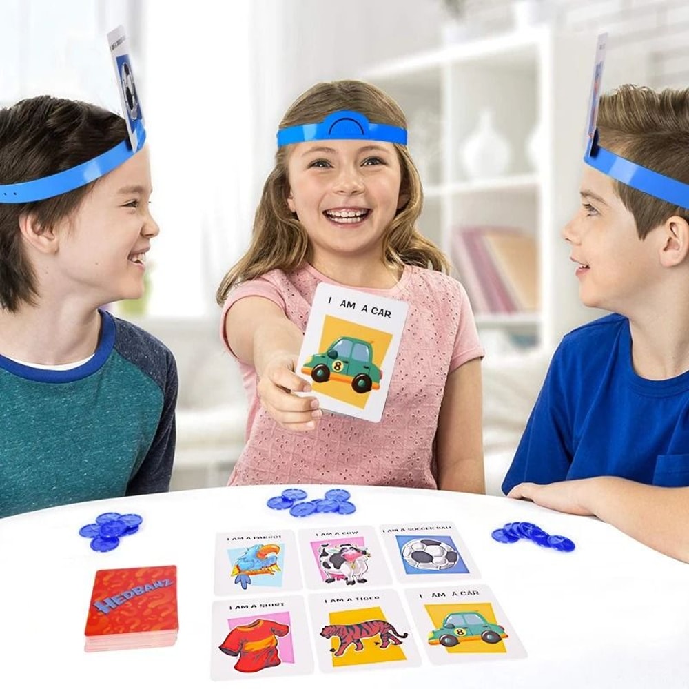 Guess Who I Am Card Game Educational Family Party Game For Kids 7