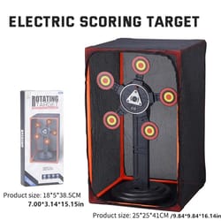 auto reset electric shooting target desktop practice game for kids and adults