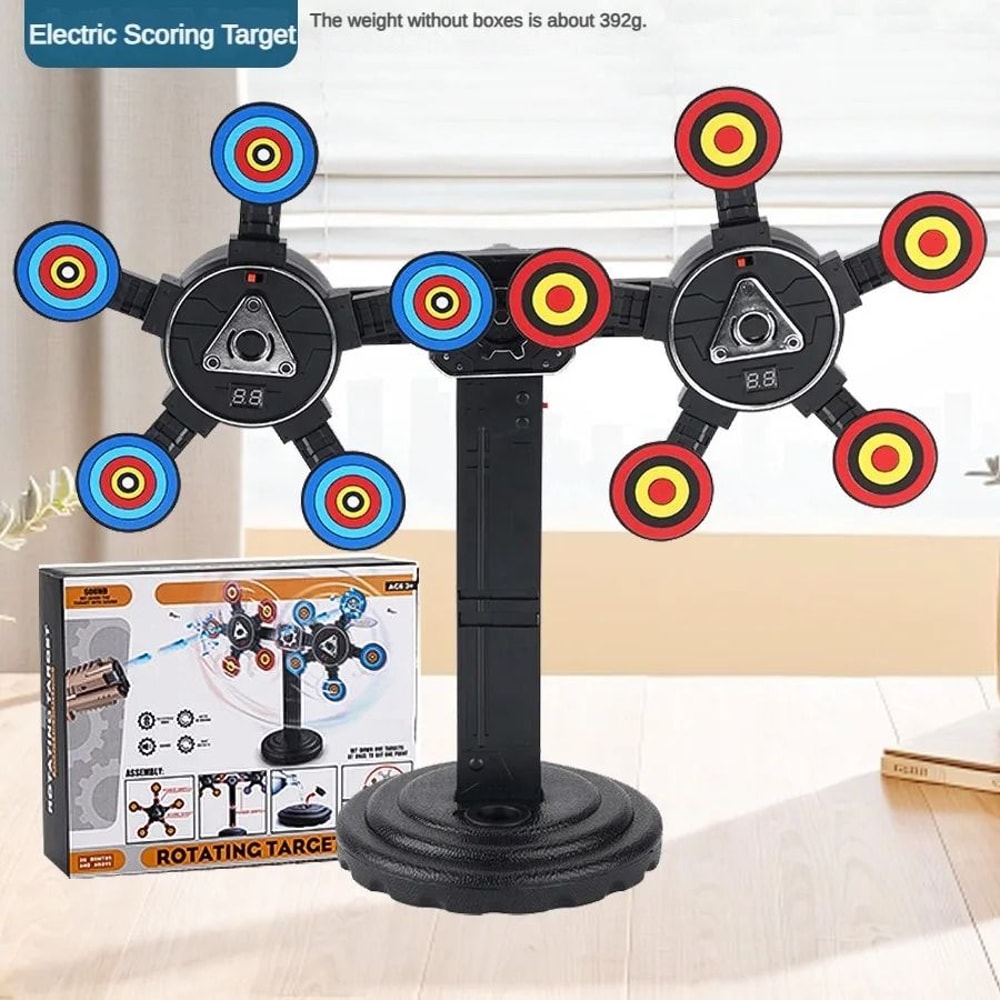 Auto Reset Electric Shooting Target Desktop Practice Game For Kids And Adults 2