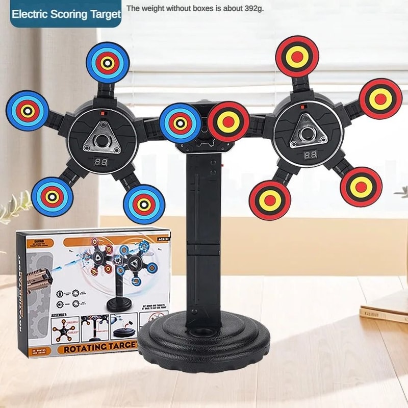 Auto Reset Electric Shooting Target Desktop Practice Game For Kids And Adults 2
