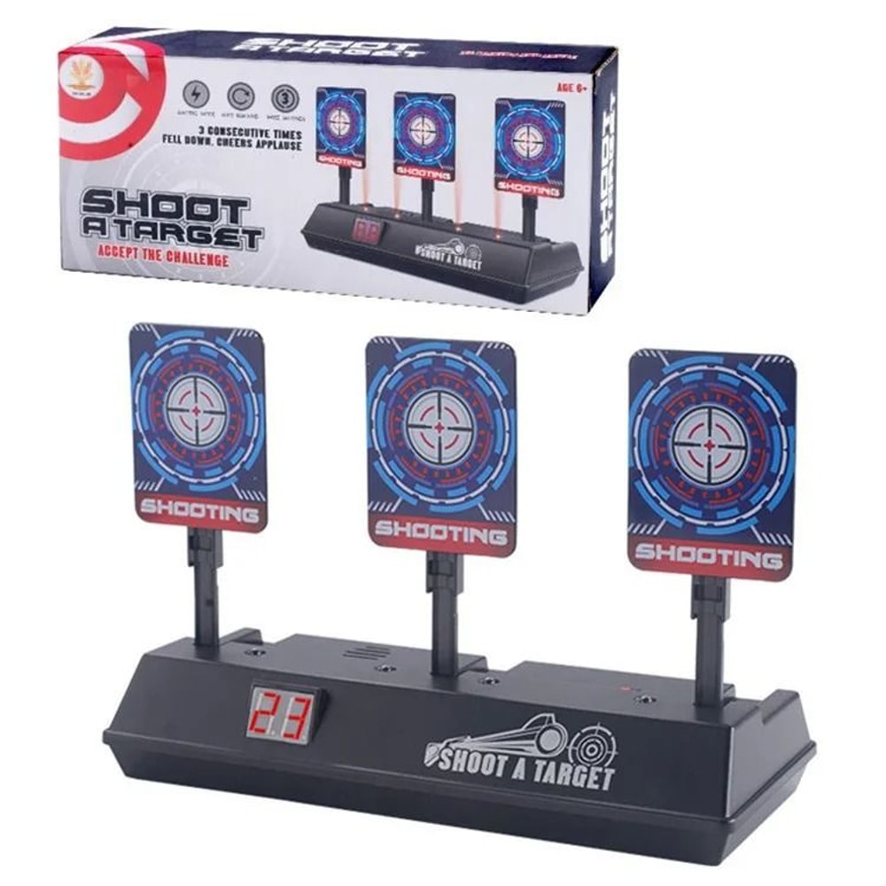 Auto Reset Electric Shooting Target Desktop Practice Game For Kids And Adults 5
