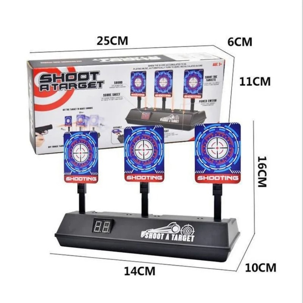 Auto Reset Electric Shooting Target Desktop Practice Game For Kids And Adults 9