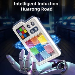 huarong road lcd sliding puzzle magnetic logic thinking toy for kids