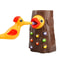Montessori Woodpecker Feeding Game Magnetic Toy 3