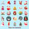 Cute Christmas And New Year Cartoon Stickers Pack 50pcs 4