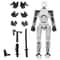3D Printed Posable Mannequin Action Figure Multi Jointed Robot Model 0