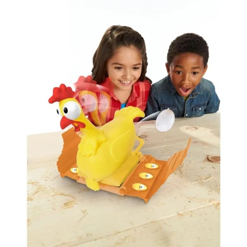 Squawk Chicken Egg Laying Board Game Toy Fun Family Party Game For Kids And Adults 1