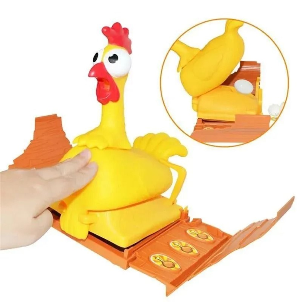 Squawk Chicken Egg Laying Board Game Toy Fun Family Party Game For Kids And Adults 2