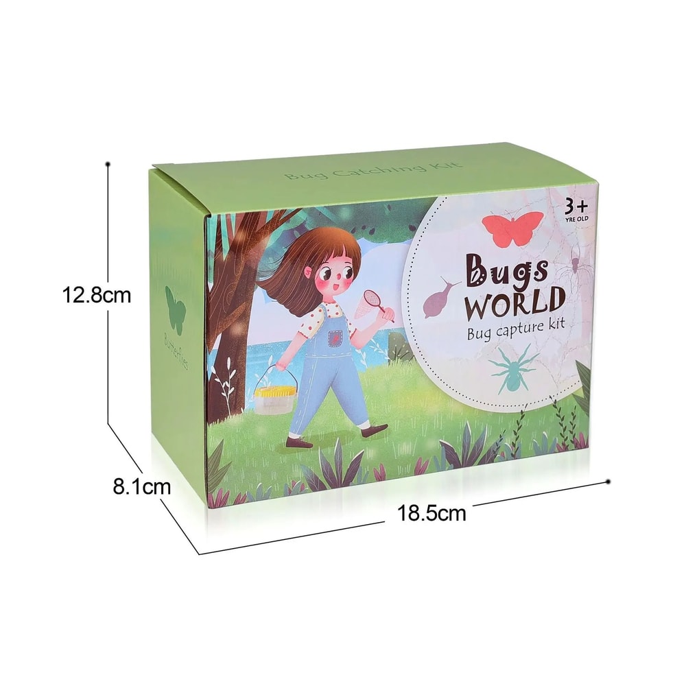 Kids Bug Catcher Kit Nature Exploration Toy Educational Outdoor Science Set 5