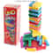 45 Piece Stacked Blocks Game Kids Balance Building Toy Family Party Table Game 5