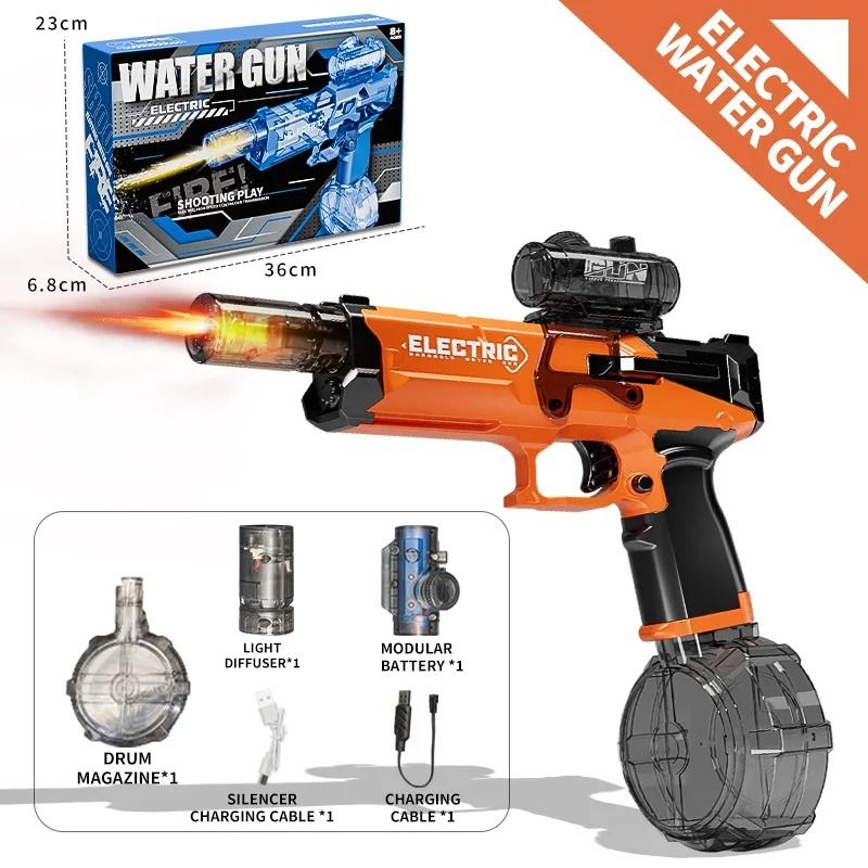 Kids Electric Water Gun High Pressure Automatic Water Blaster Toy 0