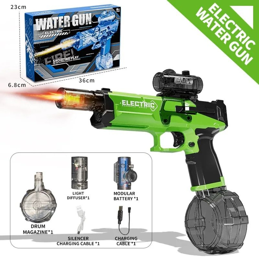 Kids Electric Water Gun High Pressure Automatic Water Blaster Toy 2