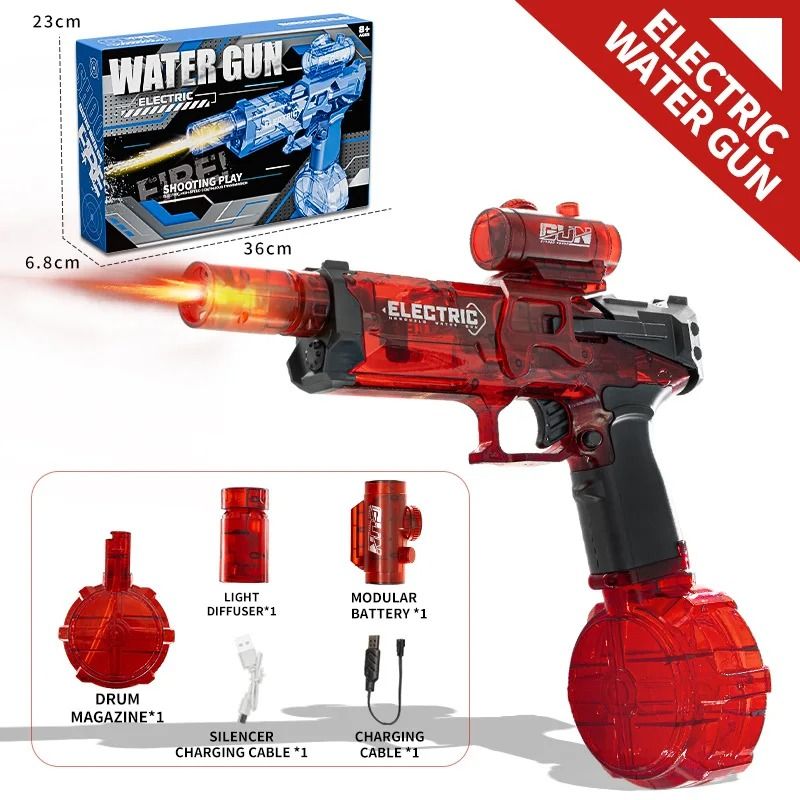 Kids Electric Water Gun High Pressure Automatic Water Blaster Toy 3