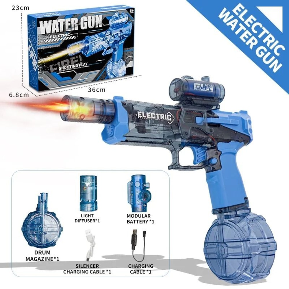 Kids Electric Water Gun High Pressure Automatic Water Blaster Toy 5