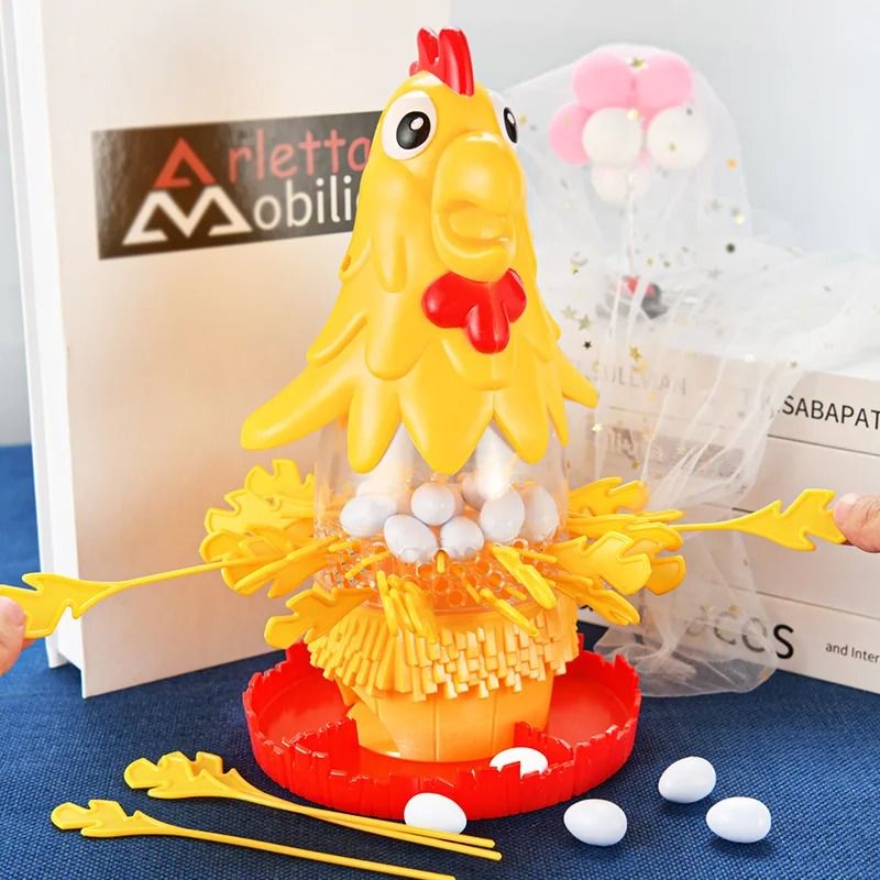 Funny Hen Egg Laying Board Game Interactive Family Party Tabletop Toy 1