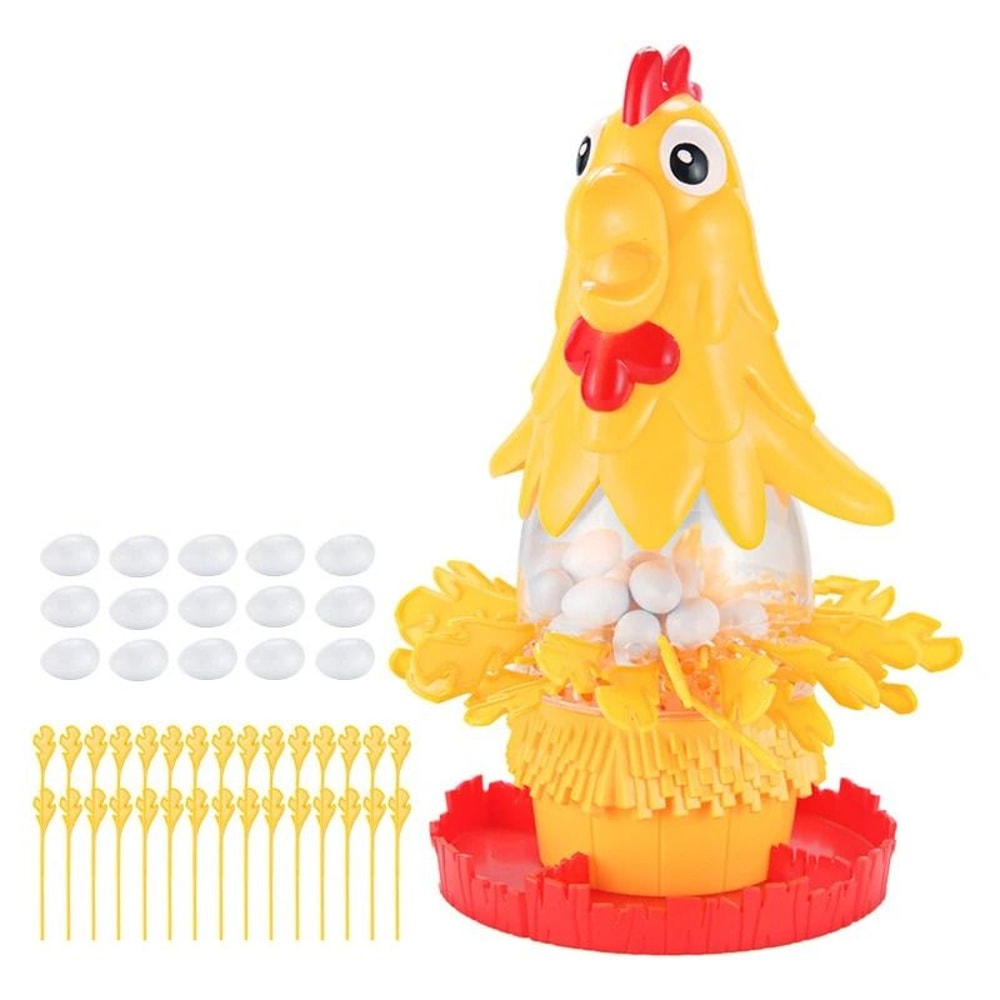 Funny Hen Egg Laying Board Game Interactive Family Party Tabletop Toy 4