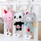 Baby Plush Stroller Toy Hanging Rattle Mobile With Cartoon Animals 17