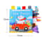 Baby Cloth Book Cartoon Animal Soft Sensory Learning Toy For Infants 4