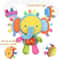 Baby Elephant Lovey Plush Sensory Toy With Rattle And Bell 9
