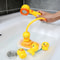 Rainbow Bath Water Slide Toy Duck Track Educational Shower Play Set For Kids 13