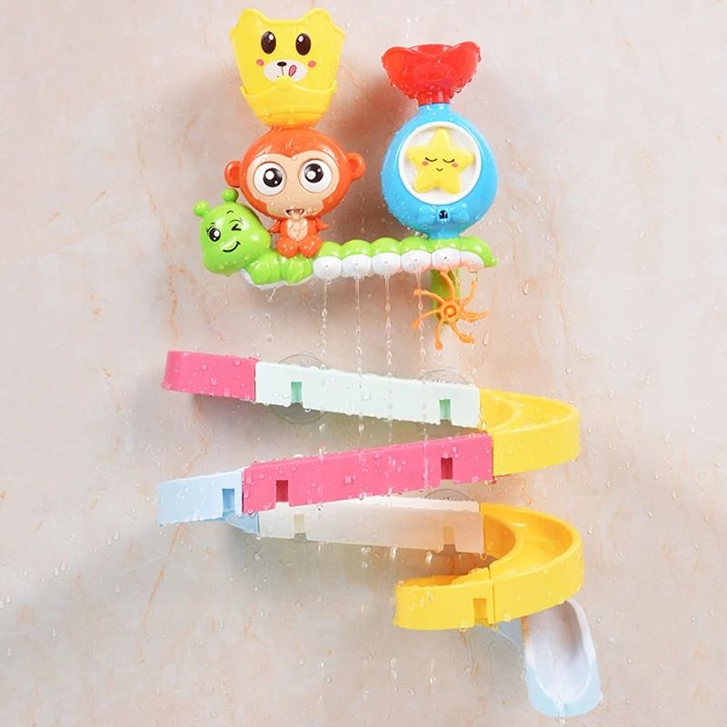 Baby Monkey Shower Bath Toy Sprinkler Educational Water Play Toy 15