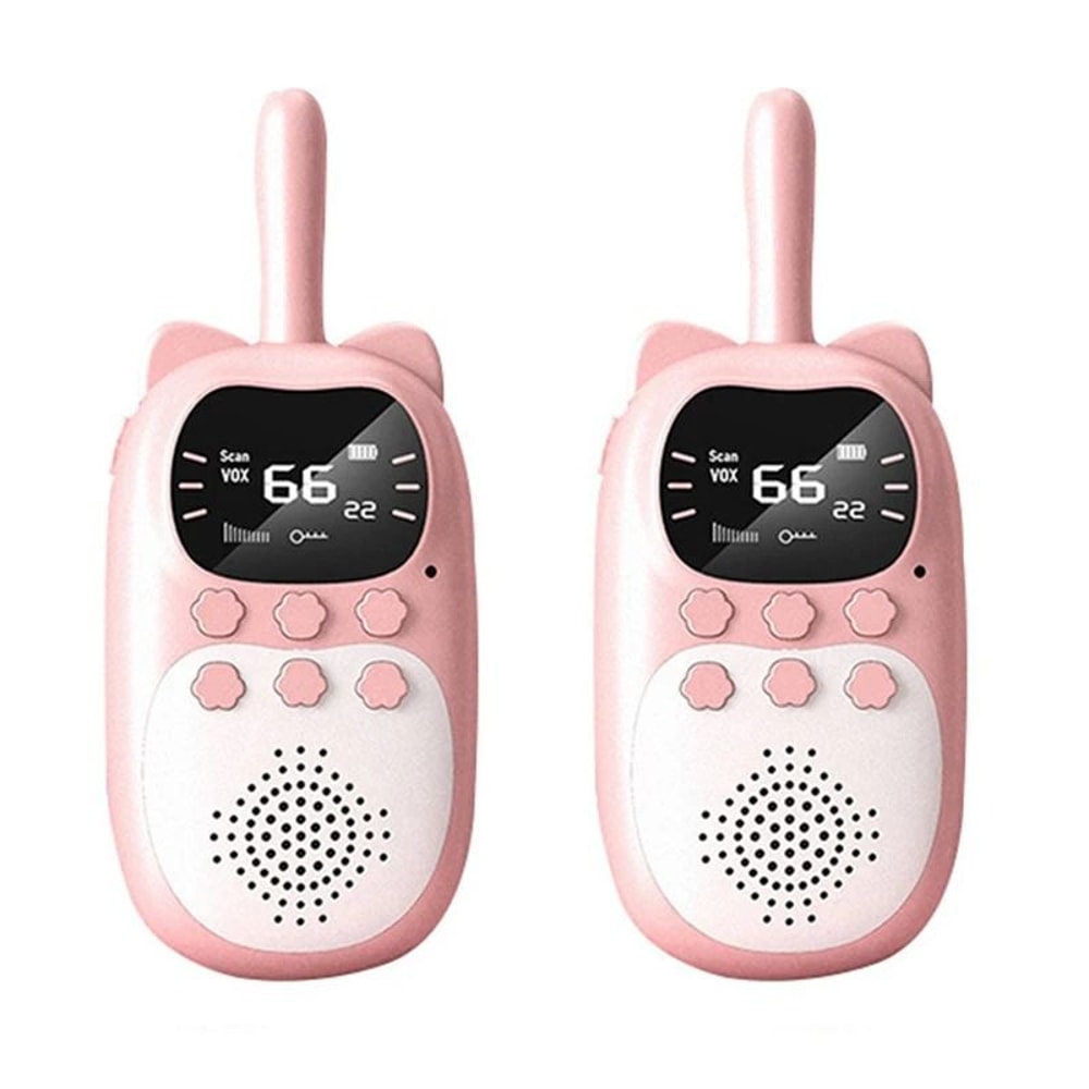 Kids Walkie Talkie Set Rechargeable Handheld Two Way Radio Toys 2