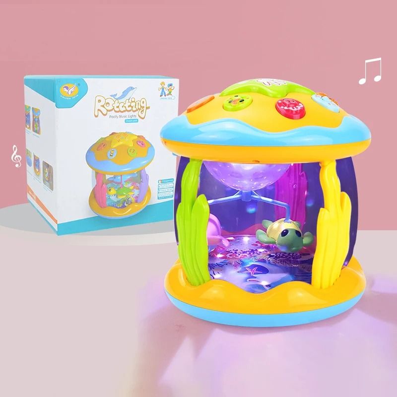 Ocean Light Musical Projector Toy Montessori Sensory Learning Toy For Toddlers 1