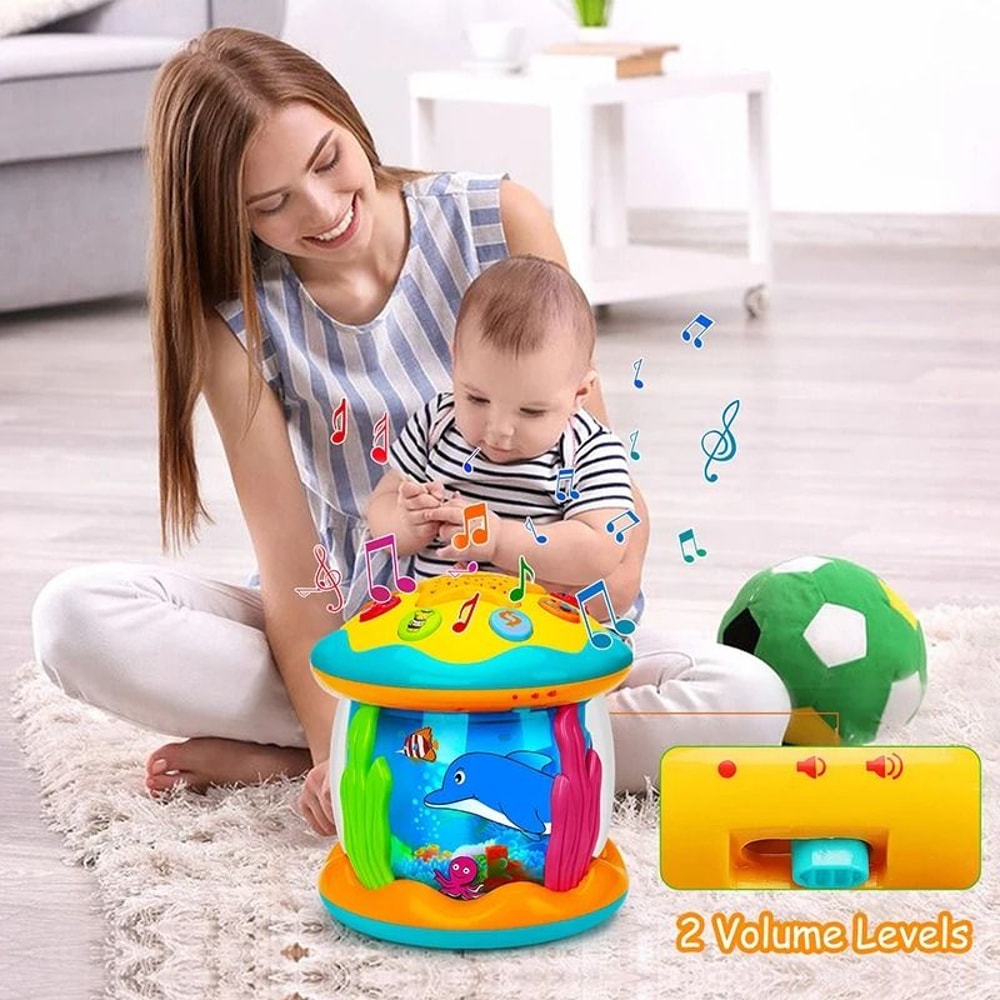 Ocean Light Musical Projector Toy Montessori Sensory Learning Toy For Toddlers 2