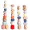 Wooden Stacking Stones Montessori Balance Sorting Toy For Toddlers 15