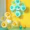 Montessori Suction Spinner Bath Toy Baby Sensory Teether Rattle 9
