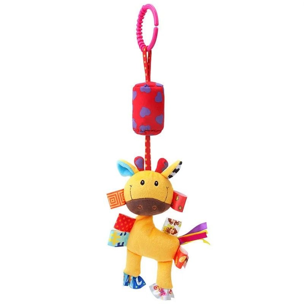 Soft Baby Crib Hanging Rattle Stroller Mobile Educational Plush Toy 9