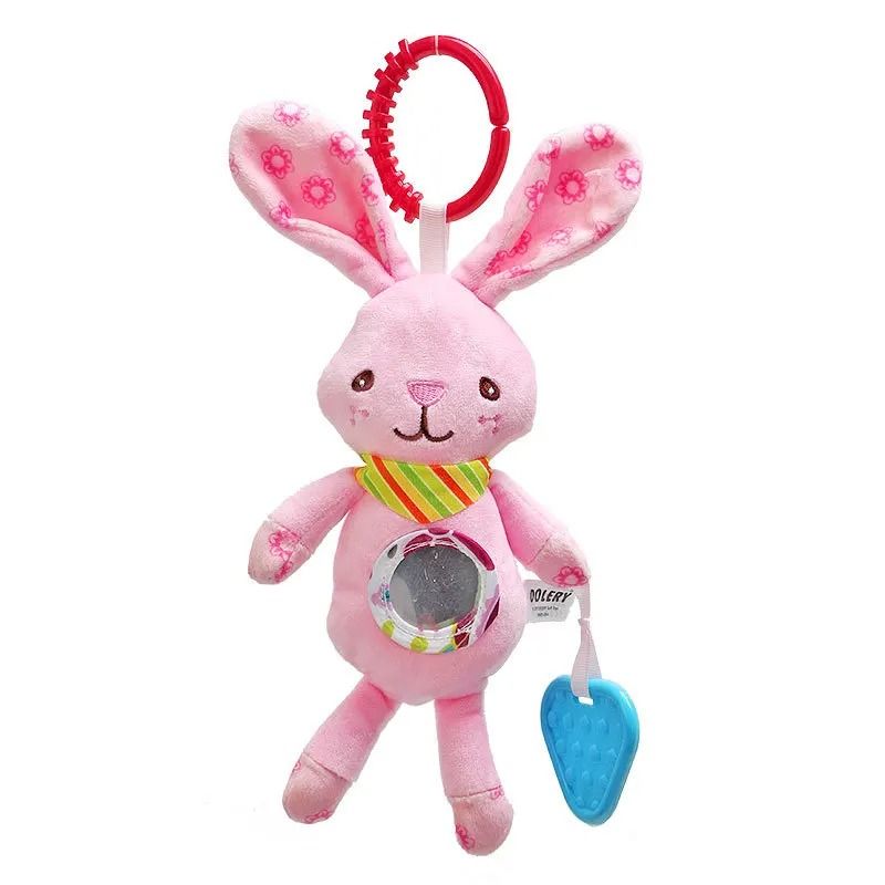 Soft Baby Crib Hanging Rattle Stroller Mobile Educational Plush Toy 11