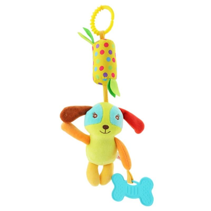Soft Baby Crib Hanging Rattle Stroller Mobile Educational Plush Toy 3