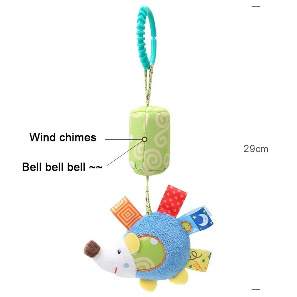 Soft Baby Crib Hanging Rattle Stroller Mobile Educational Plush Toy 5