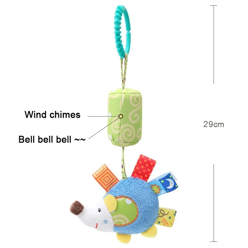 Soft Baby Crib Hanging Rattle Stroller Mobile Educational Plush Toy 5
