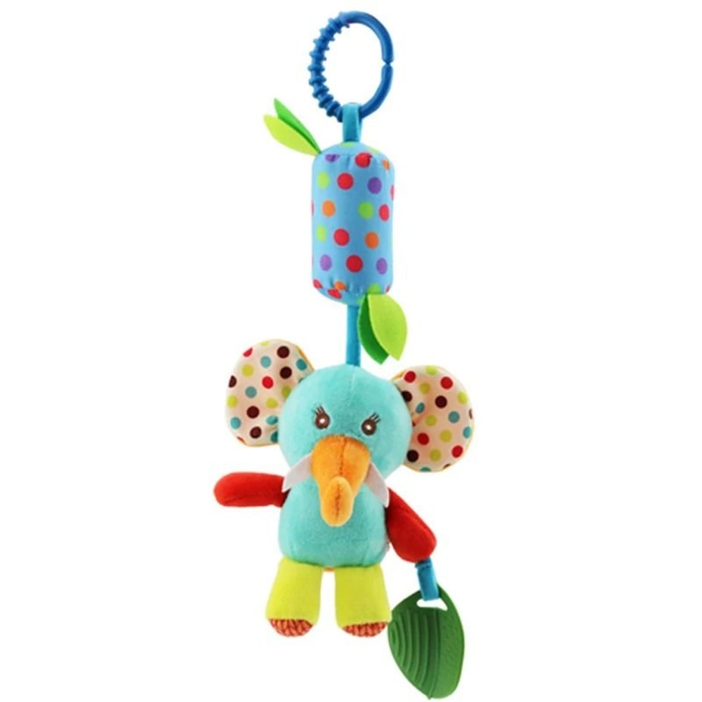 Soft Baby Crib Hanging Rattle Stroller Mobile Educational Plush Toy 6