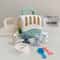 Mini Pet Play House Pretend Play Cat Dog Kennel Bathtub Toy Set 7