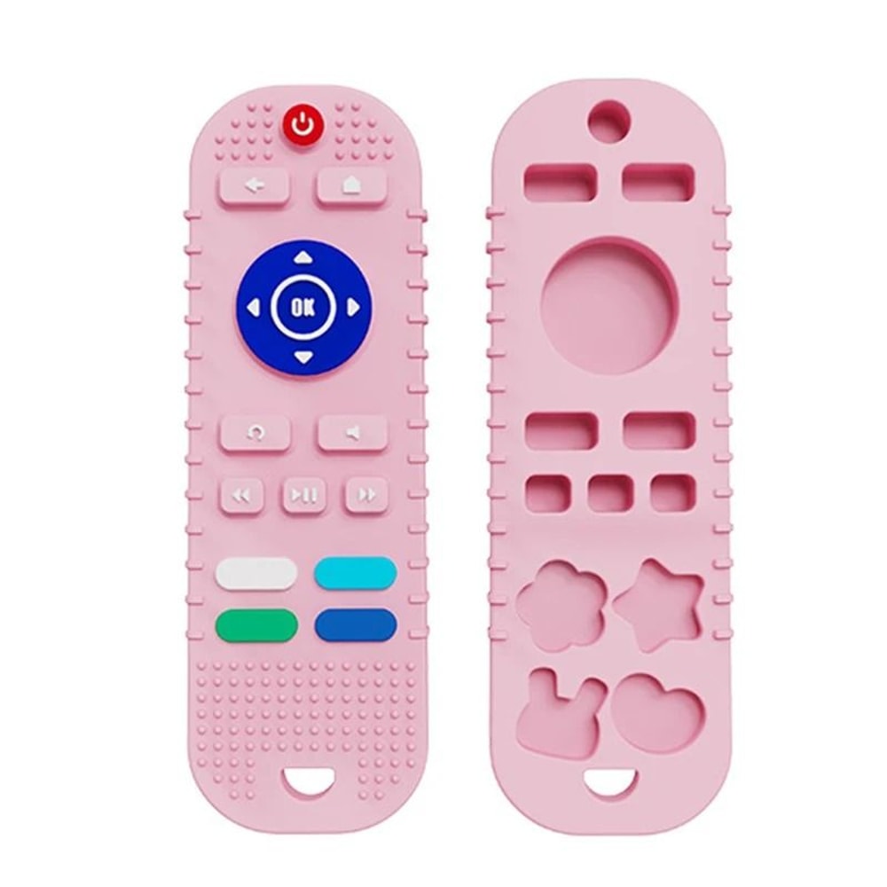 Silicone Baby Teething Toy BPA Free Remote Control Chew Teether 15