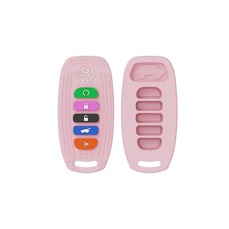 Silicone Baby Teething Toy BPA Free Remote Control Chew Teether 3