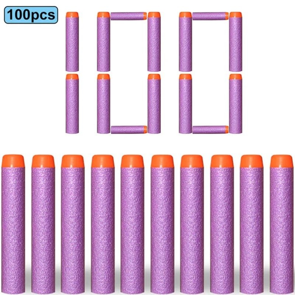 Foam Refill Darts Bullets Compatible With Nerf N Strike Elite Blasters 8