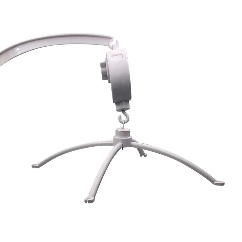 Baby Crib Mobile Holder With Music Box Rattle Arm For Newborns 3