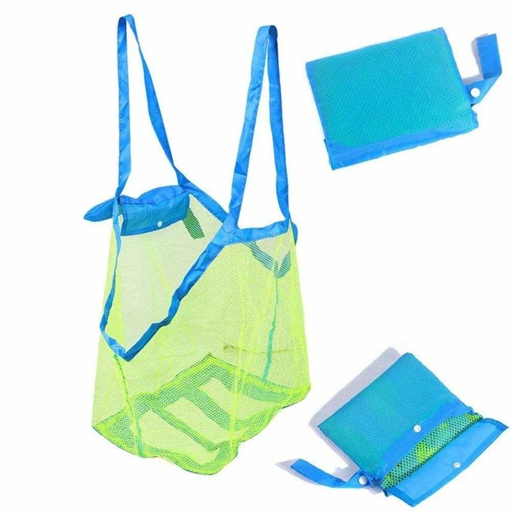 Sand Away Mesh Beach Bag For Kids And Family Toy Storage 3