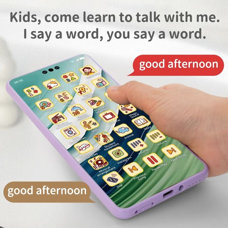 Educational Toy Phone For Kids Baby Learning And Pretend Play 9
