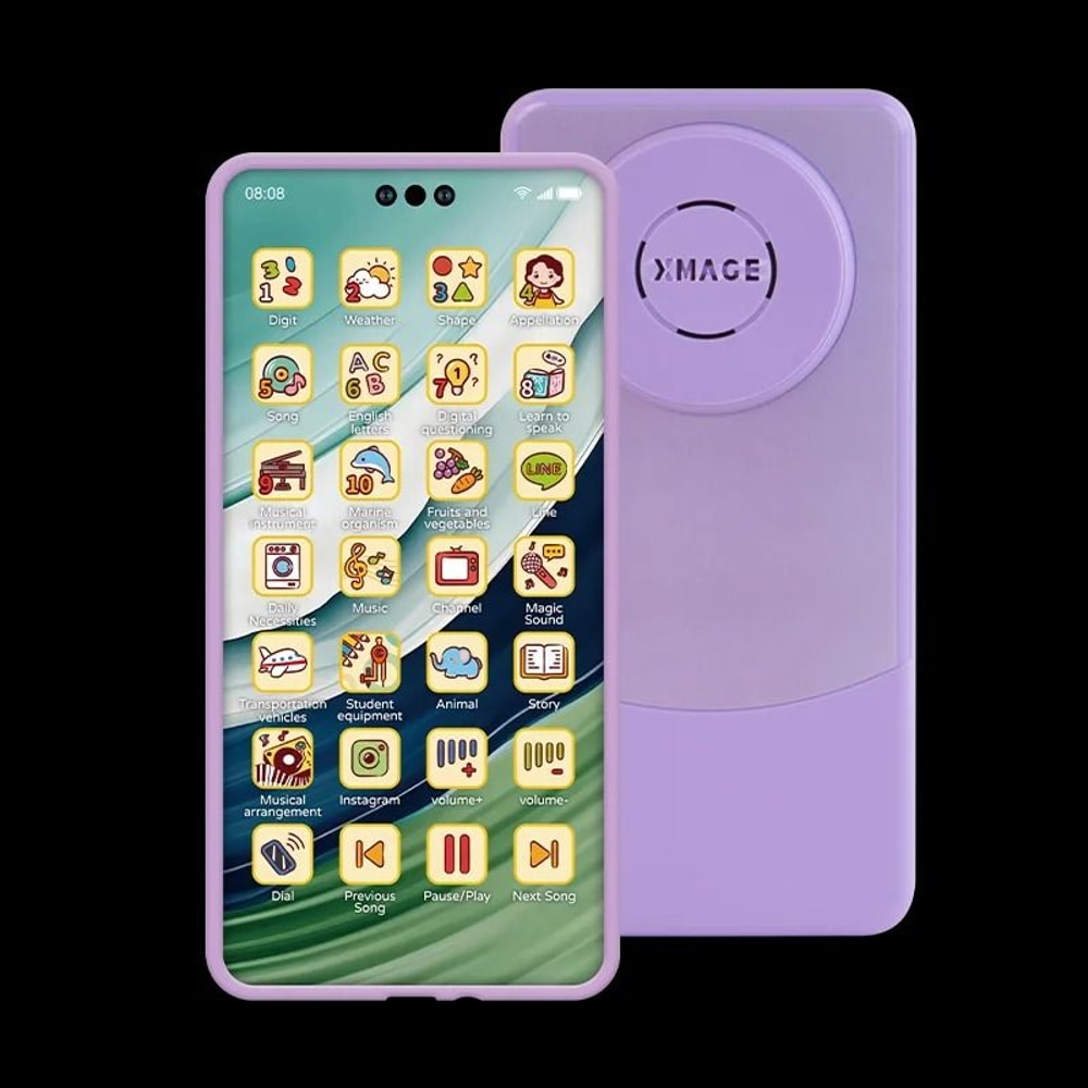 Educational Toy Phone For Kids Baby Learning And Pretend Play 7